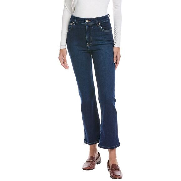 St. John WomensCropped Stretch Jean Blue